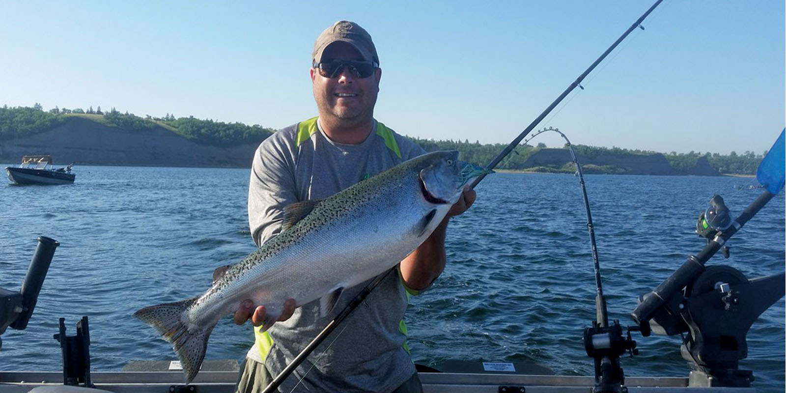 Jon with Chinook